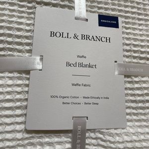 Waffle blanket new. Never used